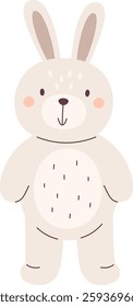 Hand Drawn Rabbit Vector Illustration