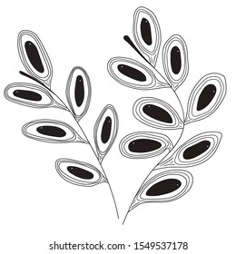 Hand Drawn rainbow eyes like a flowers in the space. Drawing Vector Sketch for textile, print, postcard, text, invitation, poster, t-shirt, design, logo.