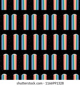 Hand Drawn rainbow tears in space space art vector. Illustrations Drawing Vector Sketch for textile, print, postcard, text, invitation, poster, t-shirt, design,