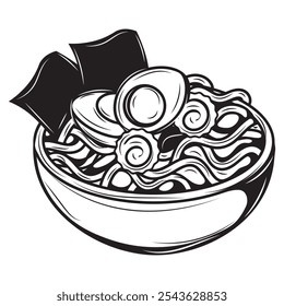 Hand Drawn Ramen Illustration - 09