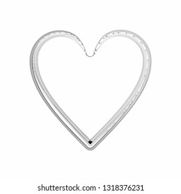 Hand drawn Red heart