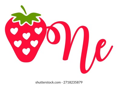 Hand Drawn Red Strawberry Fruit Illustration for Food Branding Vector