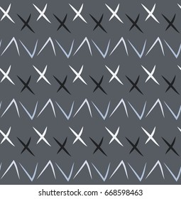 Hand drawn repeatable background for wallpapers, banners and covers in vector