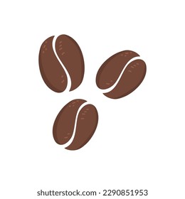 hand drawn roasted coffee beans