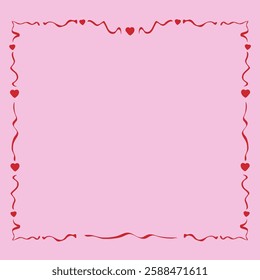 Hand drawn rococo style EPS frame