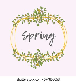  hand drawn romantic flower collection-wreath, frame, save the date. flowers with border. cute border wreath. green leaf floral elements frame. natural border in gentle colors