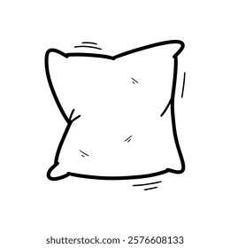 Hand Drawn Rope Illustration. Doodle Vector. Isolated on White Background - EPS 10 Vector