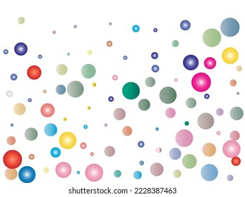 Hand drawn round shaped texture. Print for textile, wallpaper, wrapping paper.