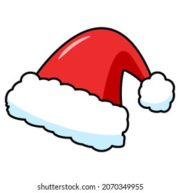 Hand Drawn Santa Claus Hat
