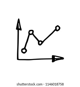 Hand Drawn schedule  doodle. Sketch style icon. Decoration element. Isolated on white background. Flat design. Vector illustration.