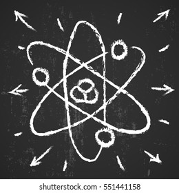 hand drawn science icon
