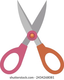 Hand drawn Scissor vector illustration design