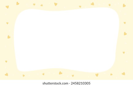 hand drawn scrapbook notes and cards background.