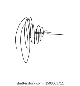 Hand drawn scrawl sketch. Abstract scribble,New Brush Pencil Line,white background