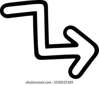 hand drawn scribble arrows packs for navigation and direction icons