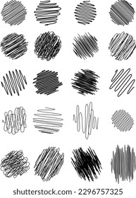 Dibujo de garrapatas dibujado a mano boceto de dibujos de elementos de lápiz diseño de dibujo ilustración de trazo
