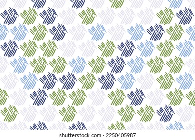 Hand drawn scribble seamless pattern vector print design. Trendy doodle wallpaper. Grunge scribble texture background. Cute repeat paint doodle. Motley vibrant wrapping paper print.