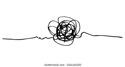 hand drawn scribble sketch circle object. Tangled grungy round scribble. isolated on white background