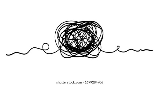 hand drawn scribble sketch circle object. Tangled grungy round scribble. isolated on white background