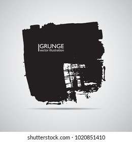Hand drawn scribble symbols isolated on white background. Doodle style sketched Elements. Ink blots. Vector Grunge Brushes Stroke . Circle Frame. Logo Design .