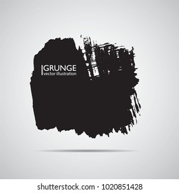 Hand drawn scribble symbols isolated on white background. Doodle style sketched Elements. Ink blots. Vector Grunge Brushes Stroke . Circle Frame. Logo Design .