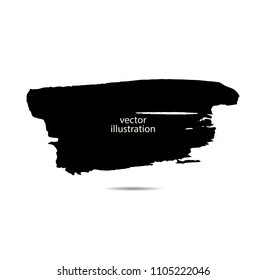 Hand drawn scribble symbols isolated on white background. Doodle style sketched Elements. Ink blots. Vector Grunge Brushes Stroke . Circle Frame. Logo Design .