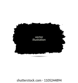 Hand drawn scribble symbols isolated on white background. Doodle style sketched Elements. Ink blots. Vector Grunge Brushes Stroke . Circle Frame. Logo Design .