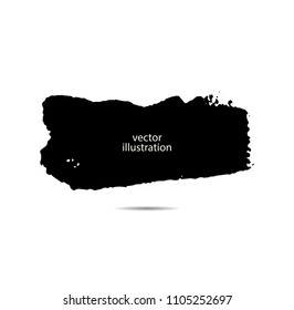 Hand drawn scribble symbols isolated on white background. Doodle style sketched Elements. Ink blots. Vector Grunge Brushes Stroke . Circle Frame. Logo Design .