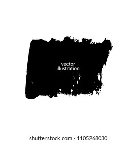 Hand drawn scribble symbols isolated on white background. Doodle style sketched Elements. Ink blots. Vector Grunge Brushes Stroke . Circle Frame. Logo Design .