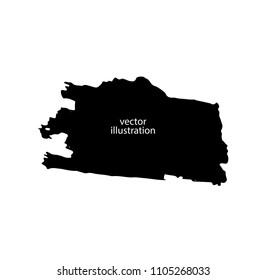 Hand drawn scribble symbols isolated on white background. Doodle style sketched Elements. Ink blots. Vector Grunge Brushes Stroke . Circle Frame. Logo Design .
