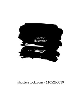 Hand drawn scribble symbols isolated on white background. Doodle style sketched Elements. Ink blots. Vector Grunge Brushes Stroke . Circle Frame. Logo Design .