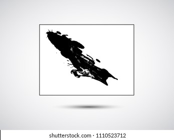 Hand drawn scribble symbols isolated on white background. Doodle style sketched Elements. Ink blots. Vector Grunge Brushes Stroke . Circle Frame. Logo Design
