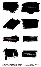 Hand drawn scribble symbols isolated on white background. Doodle style sketched Elements. Ink blots. Vector Grunge Brushes Stroke . Circle Frame. Logo Design .