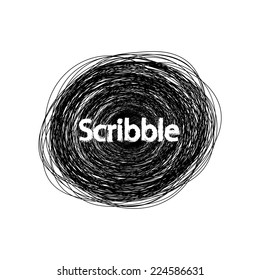 Hand Drawn Scribble, vector design element