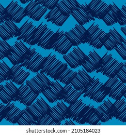 Hand drawn scribbles seamless pattern. Abstract pencil strokes line endless wallpaper. Camo wallpaper. Doodle scribble background. Design for fabric, textile print, surface, wrapping, cover.