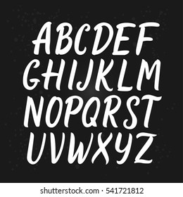 330 Handletter alphabet Images, Stock Photos & Vectors | Shutterstock