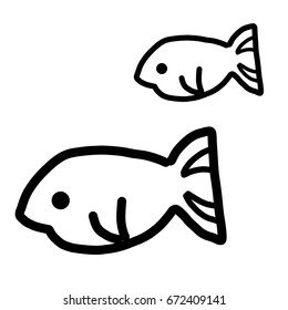 Hand Drawn Sea Creature