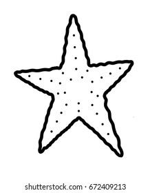 Hand Drawn Sea Creature