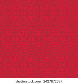  Hand drawn seamless abstract pattern from tiles. Bizarre Art Illustration