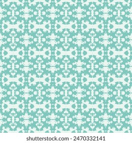  Hand drawn seamless abstract pattern from tiles. Square shapes texture retro style geometric ornament.