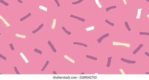 Hand drawn seamless abstract pattern.Minimalist fashion template for your design.Modern background for paper, wallpaper, cover, fabric and other users. Vector illustration.