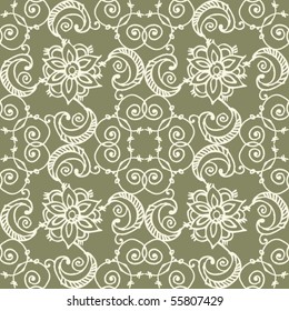 hand drawn seamless background