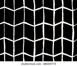 hand drawn seamless imperfect lines pattern