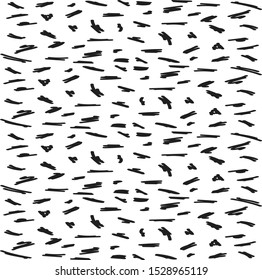 Hand drawn seamless line texture, vector illustration.