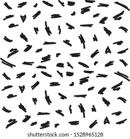 Hand drawn seamless line texture, vector illustration.