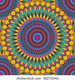 hand drawn seamless ornamental abstract background with many details for design of silk neckerchief or printing on textile or use for card, invitation or banner cover