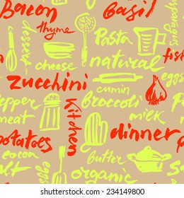 Hand Drawn Seamless Pattern