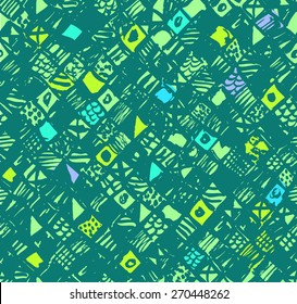 Hand Drawn Seamless Pattern