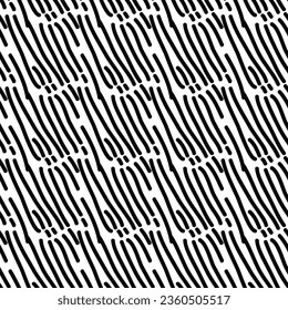 Hand drawn seamless pattern abstract shape design of texture background illustration