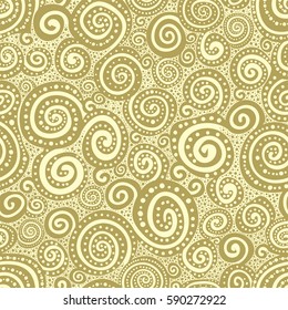 Hand drawn seamless pattern. Abstract background.